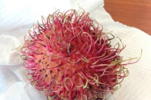 A new fruit: Rambutans A new fruit: Rambutans