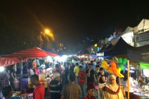 Night Market – Gelang Patah, Johor, Malaysia – birds and a potato on a stick Night Market – Gelang Patah, Johor, Malaysia – birds and a potato on a stick