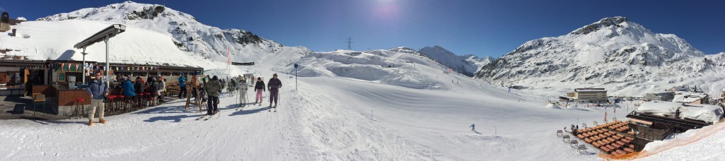 View from the coffee stop