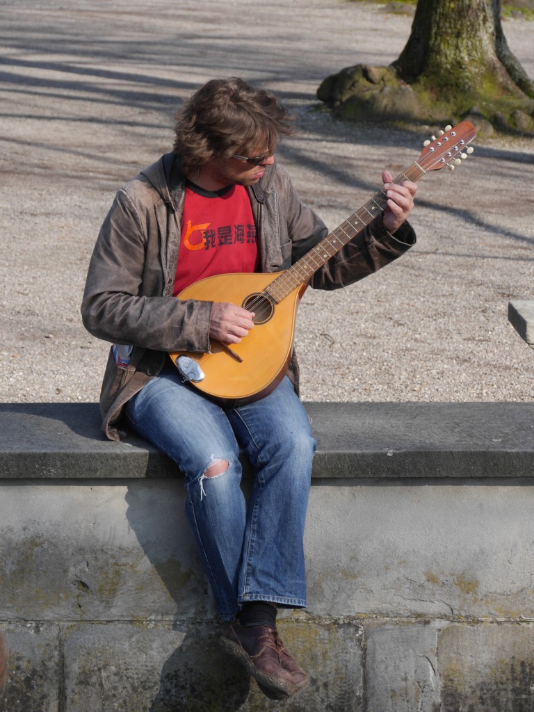 Local Busker in Zurich
