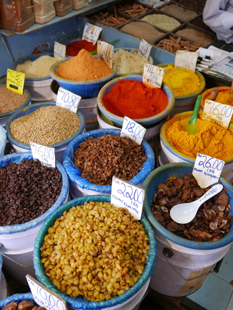 India Street and surrounding area, Kuching, Sarawak, Malaysia