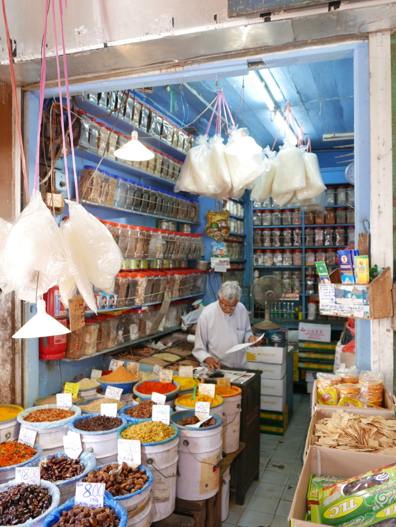 India Street and surrounding area, Kuching, Sarawak, Malaysia