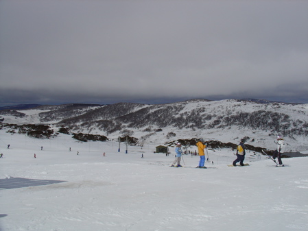 Skiing Falls Creek, Australia