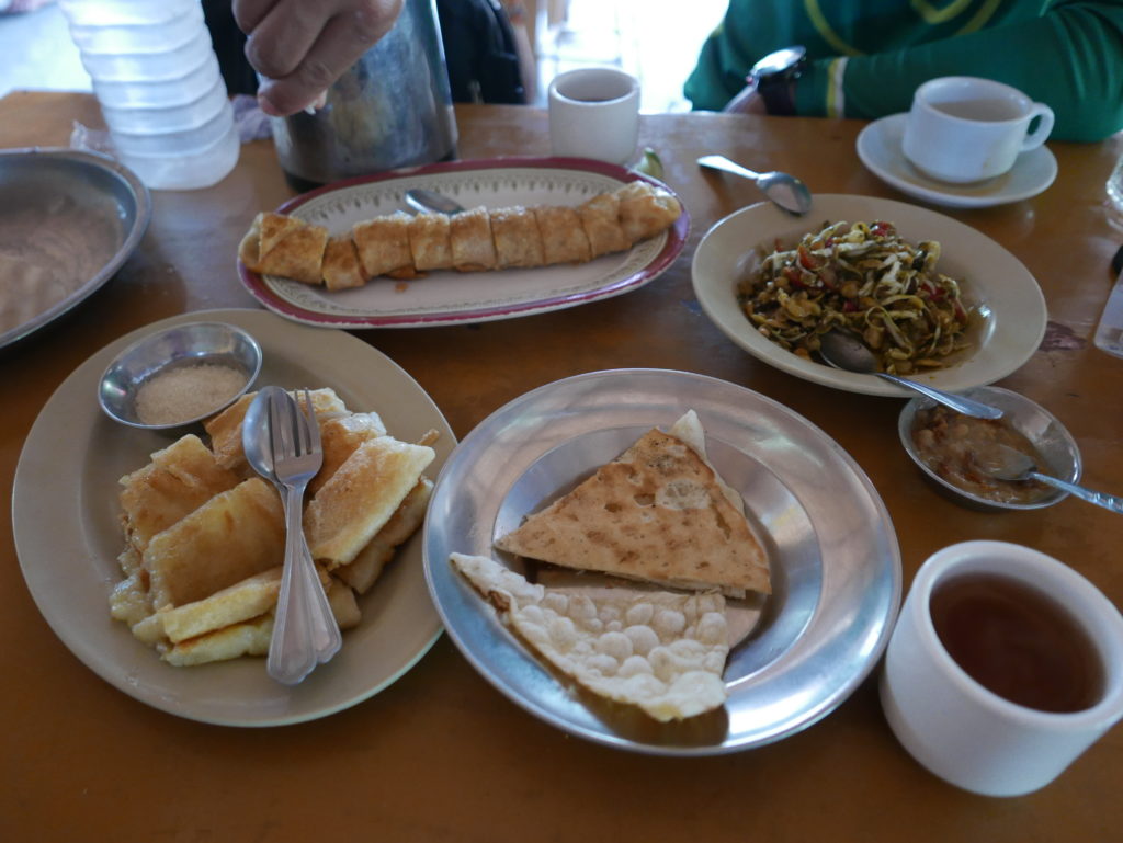 mandalay bike tour snack