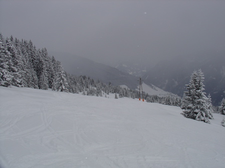 Too much snow, conditions were grim! - Saalbach, Austria